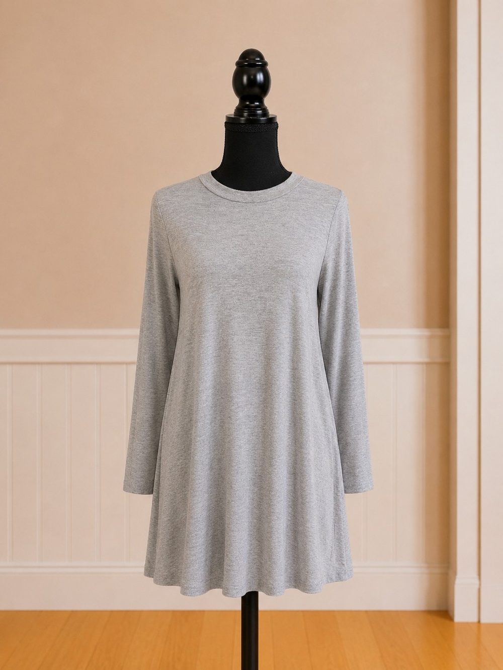 •J. Crew Long Sleeve Swing Dress